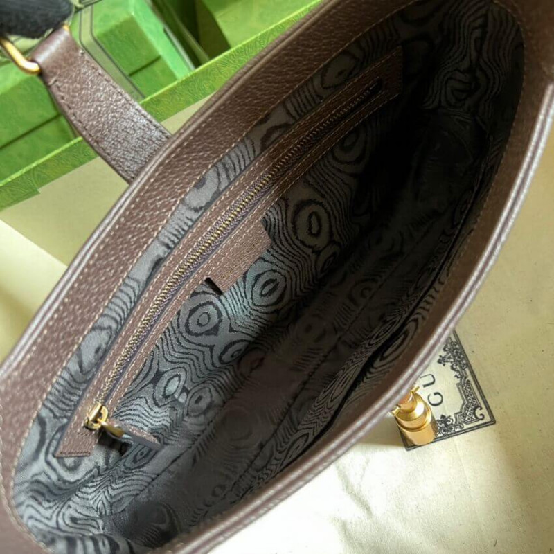 Replica Gucci X Balenciaga Jackie 1961 Small Hobo Bag 680118 Coffee1:1High-quality replica