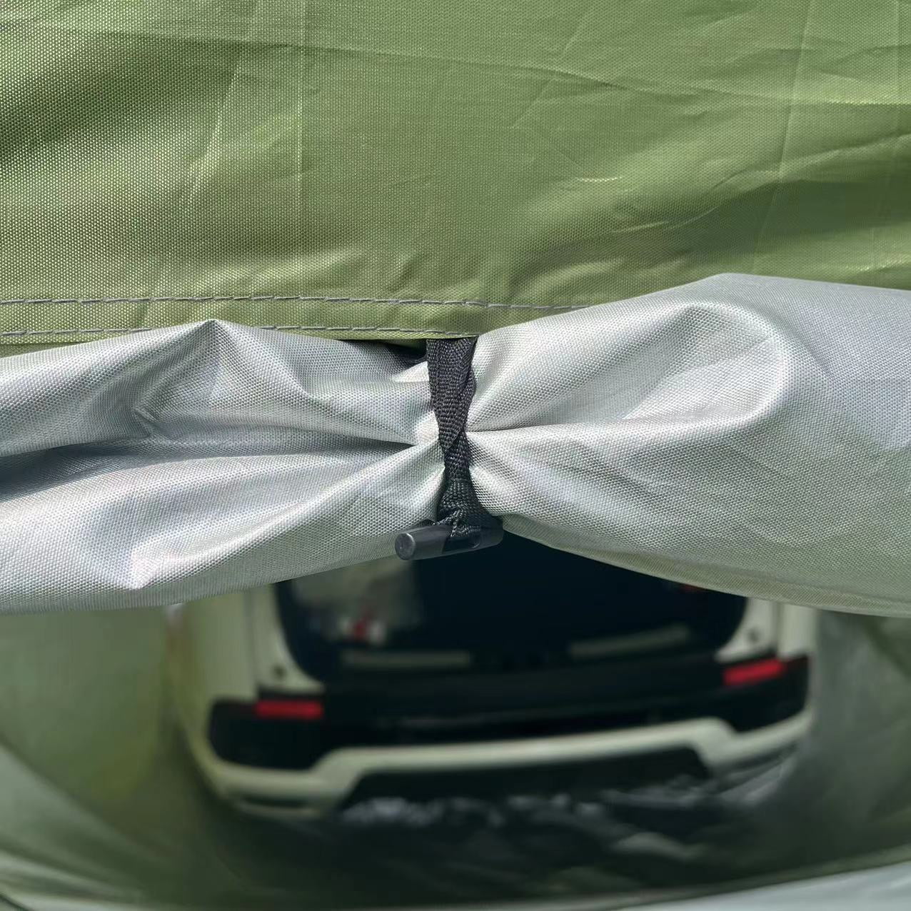 Outdoor Portable Arch Car Rear Camping Tent Self-driving Sunshade Tent For SUV/Sedan - Image 6
