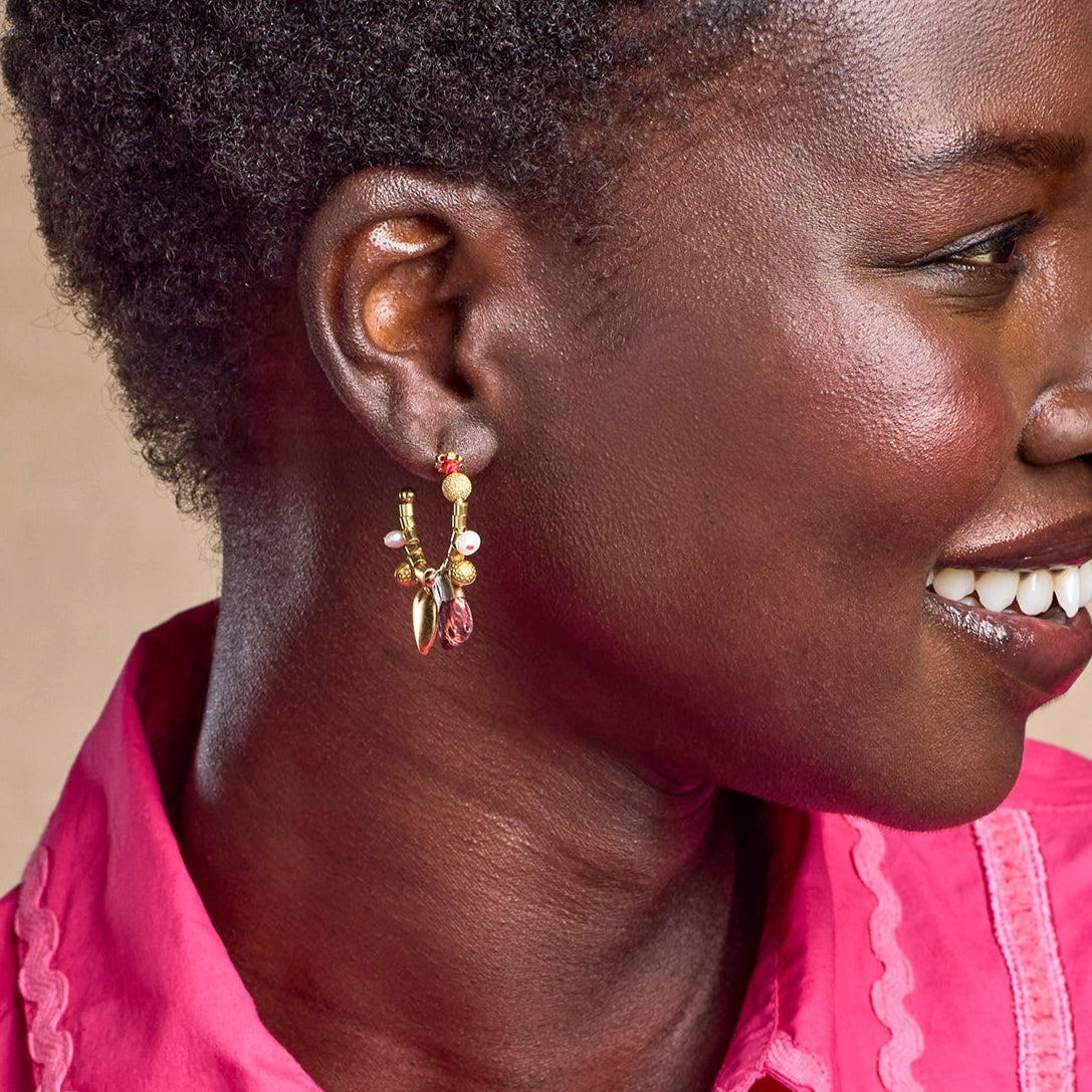 Sacrecoeur Hoop Earrings - Sundance Clothing