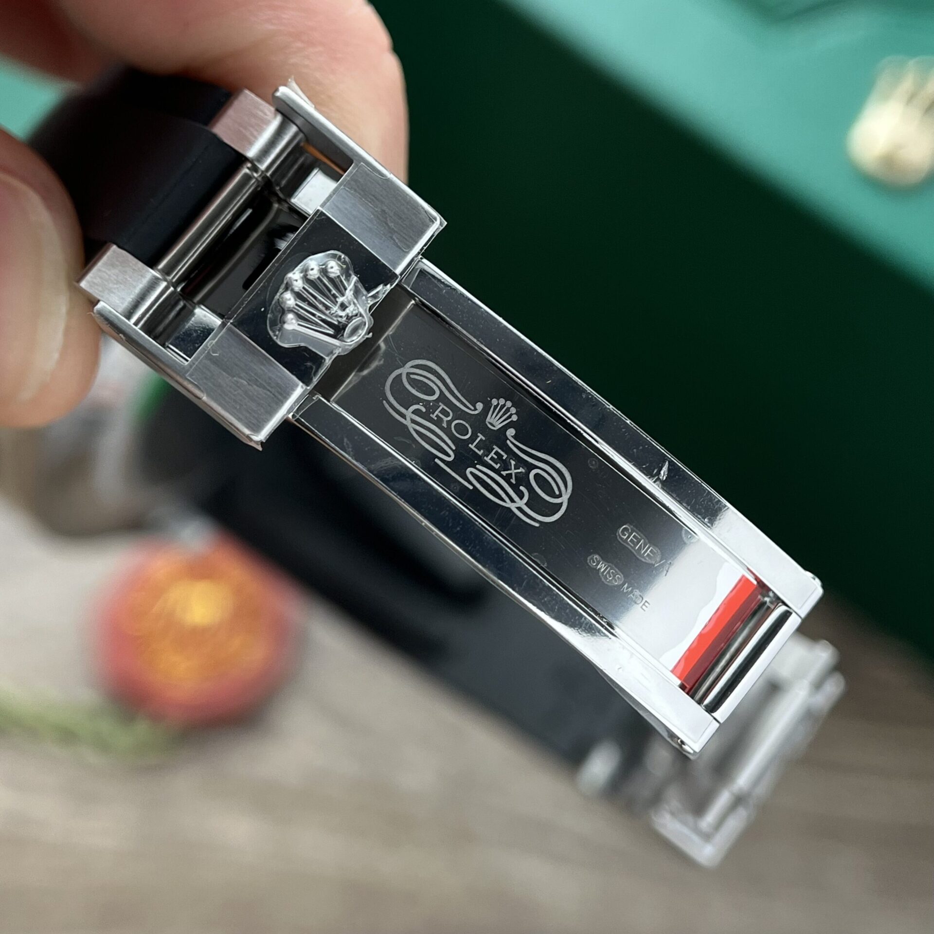 Rolex Fake Clone Yacht-Master Black Dial Rubber Strap EW Factory 40mm - Top club
