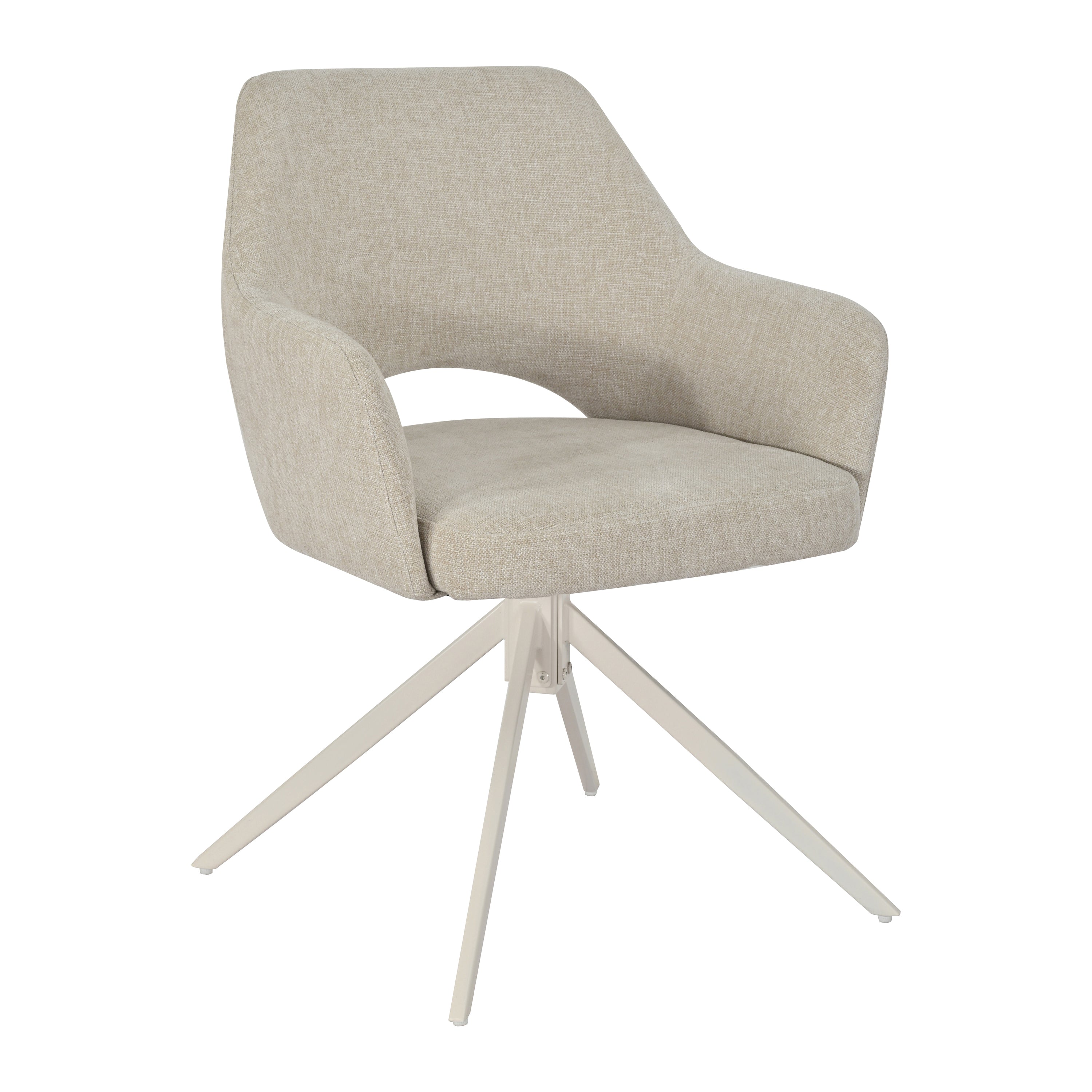 Blokker Gap Draaibare Eetkamerstoel - Beige / Crème