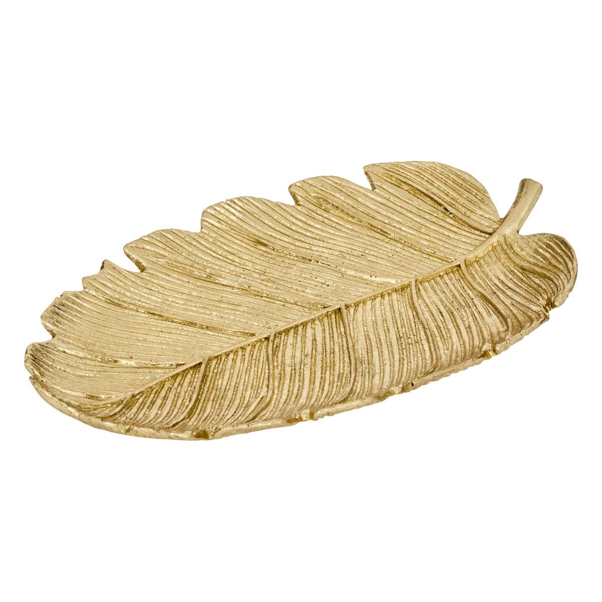 "Bell" Catchall Tray Gold, 25x15 cm