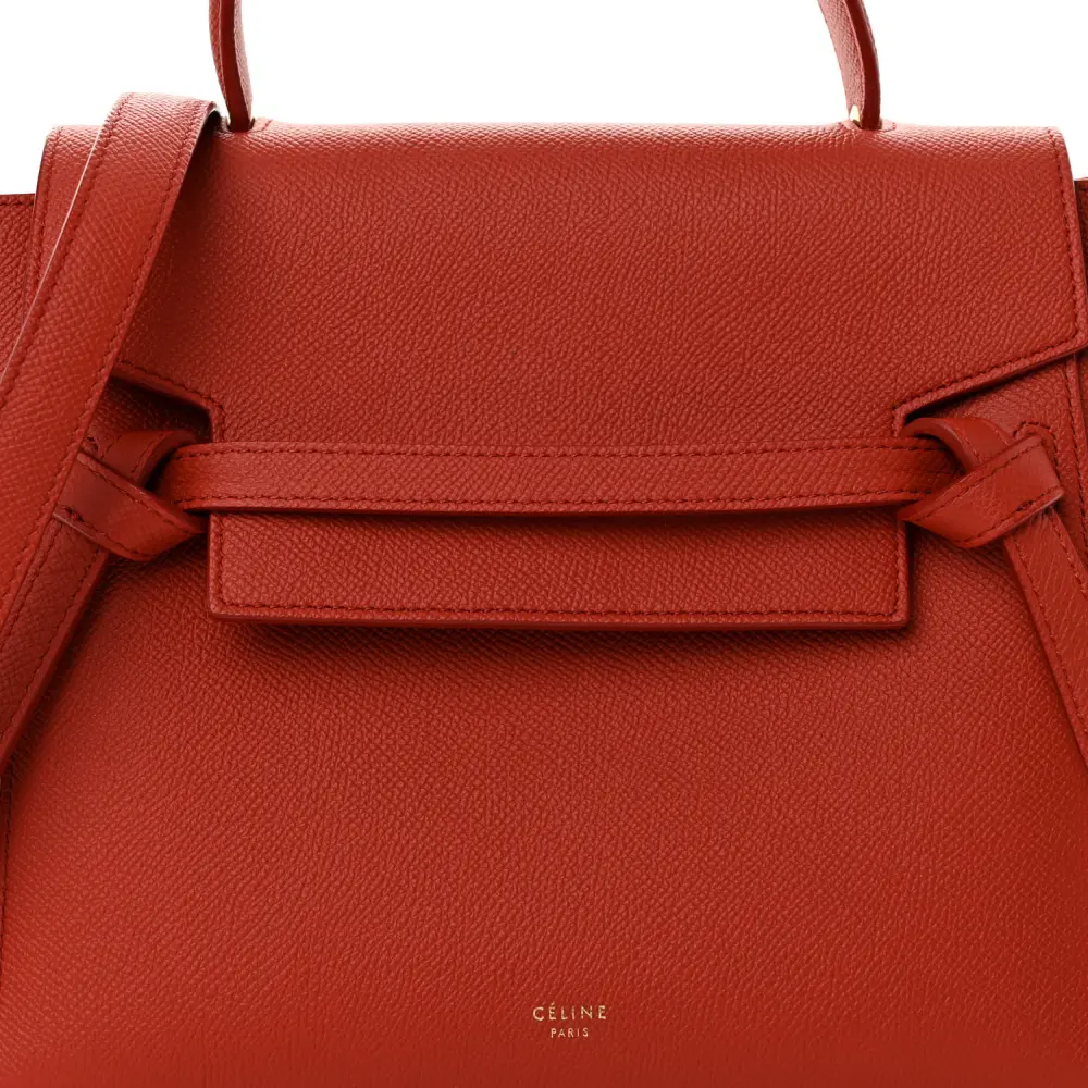 Replica Handbags – Celine Fox Red Micro Belt Bag Review1:1High-quality replica