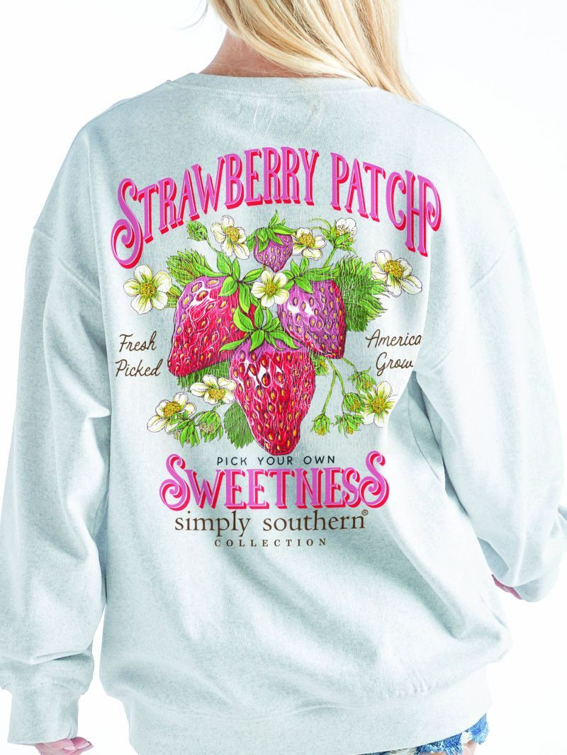 YTH-CREW-PATCH-FLURRY - Simply Southern Outlet