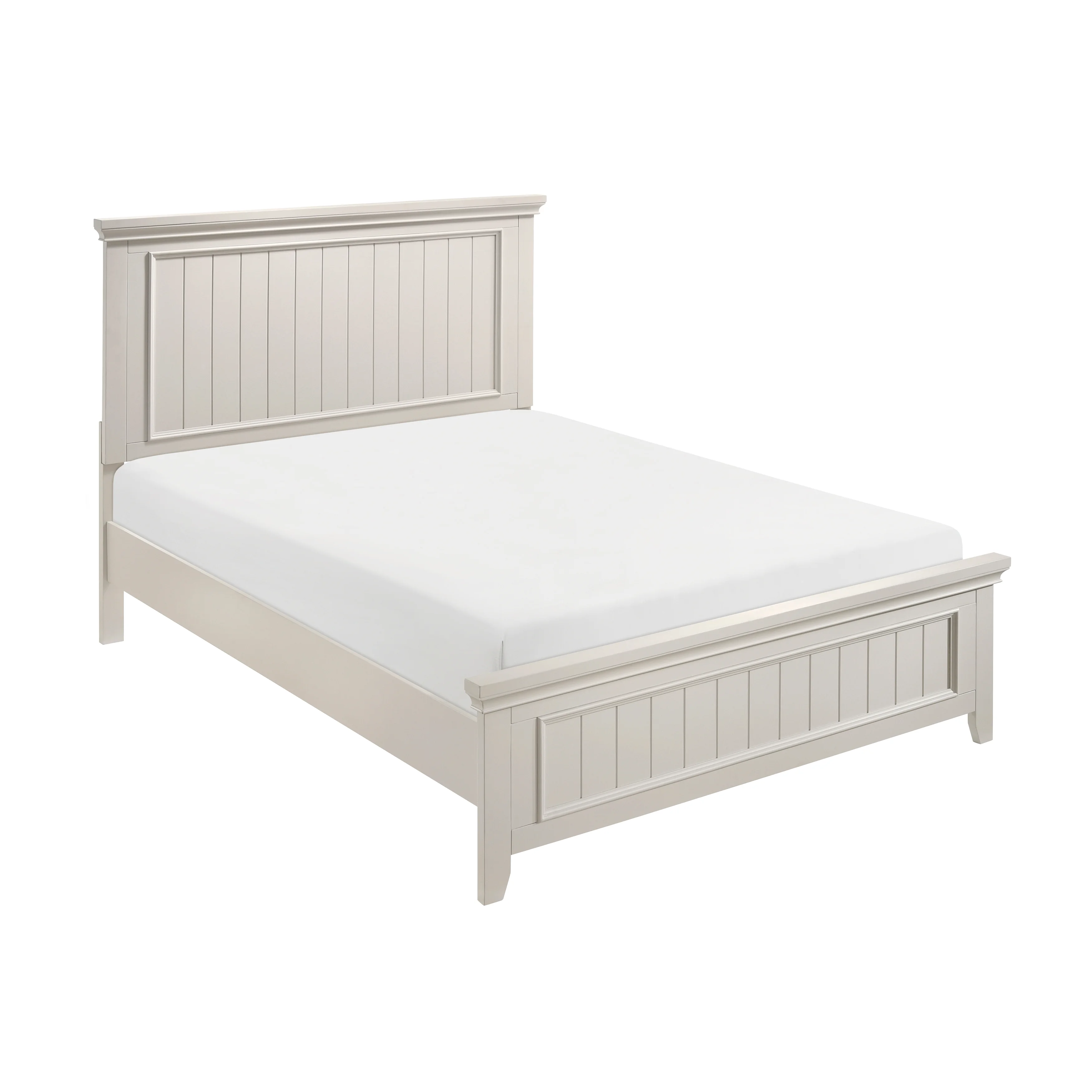 DreamBuck Queen Size Bed Frame, Platform Bed Frame with Headboard, Queen Size Bed Frame with Strong Wooden Slats, Queen Frame for Teens, Adults, Modern Bed Frame for Bedroom, No Box Spring Needed - Image 2