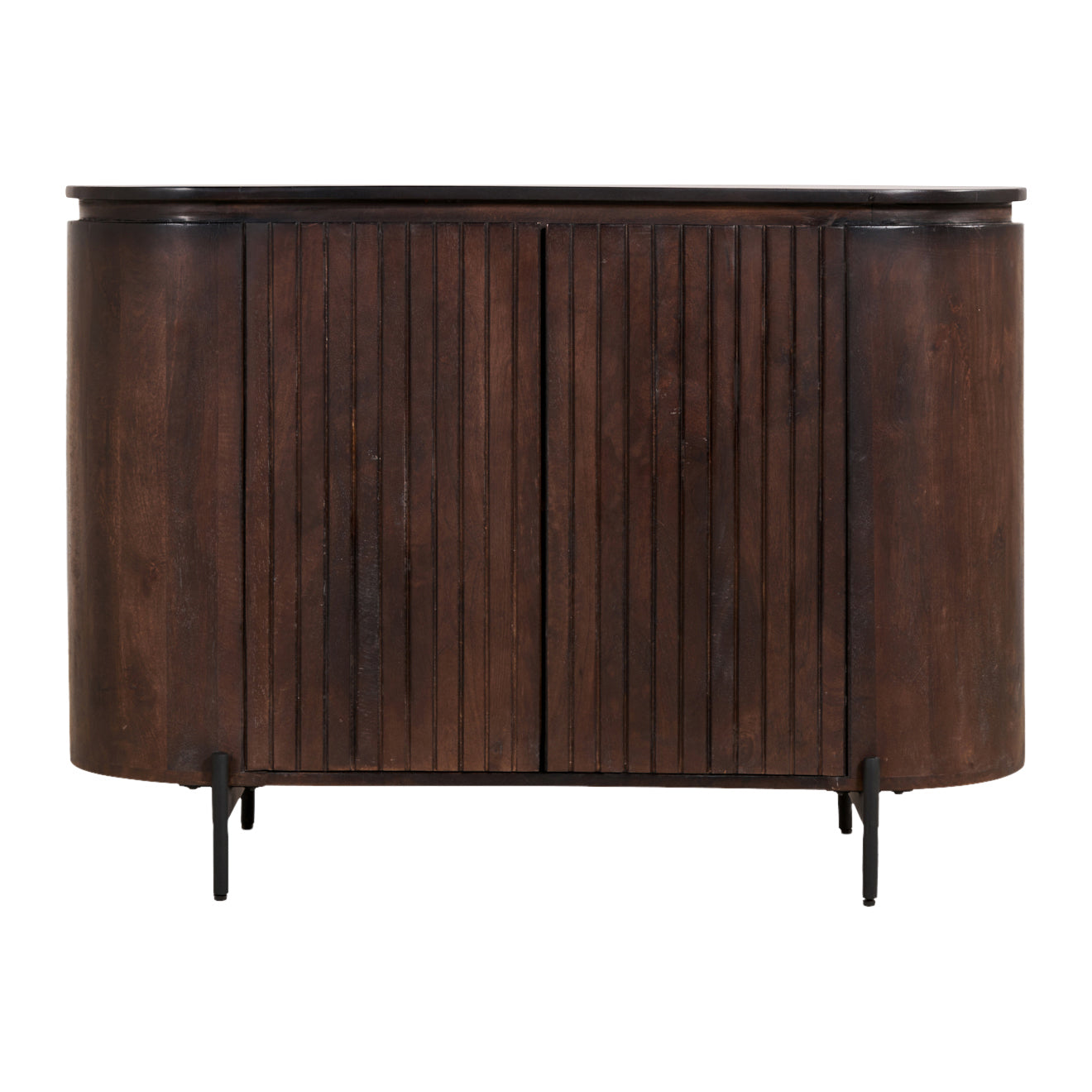 Blokker Grand Dressoir Donkerbruin Mangohout - B 115 cm