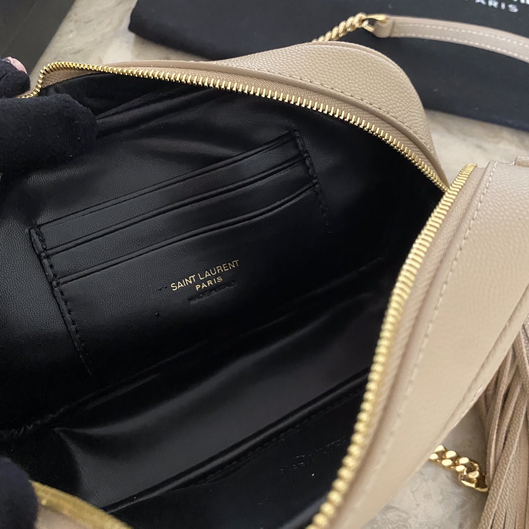 YSL Mini Lou Quilted Leather Camera Bag1:1High-quality replica