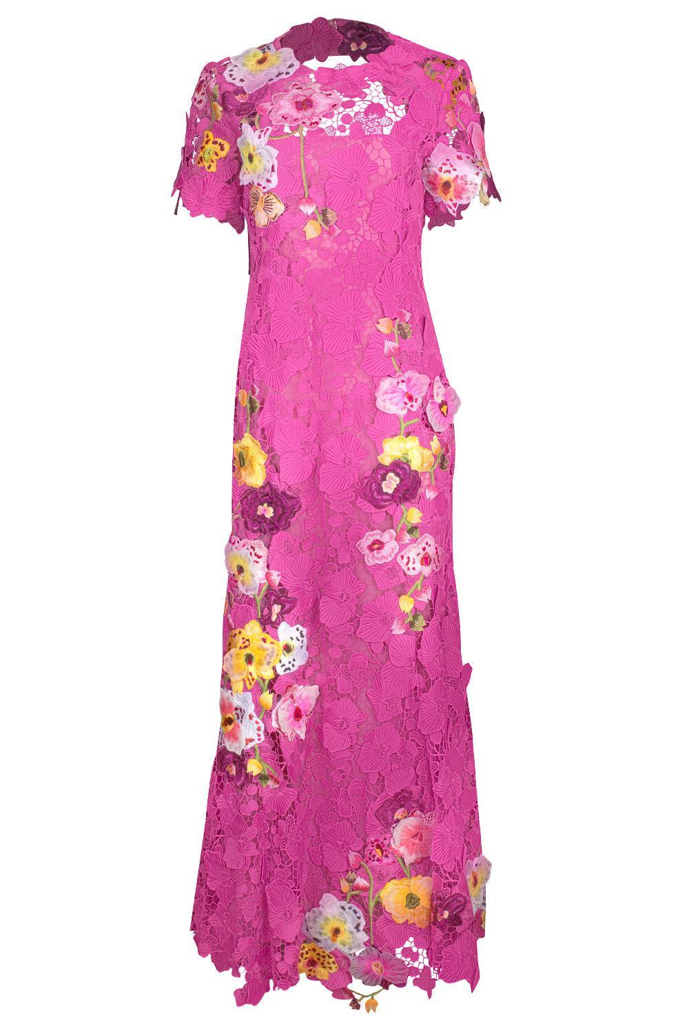 orchid embroidered dress Amarra 88746 main image 0