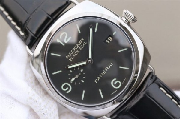 Replica Panerai PAM388 Black Dial Leather Strap P.9000 Super Clone - Top club