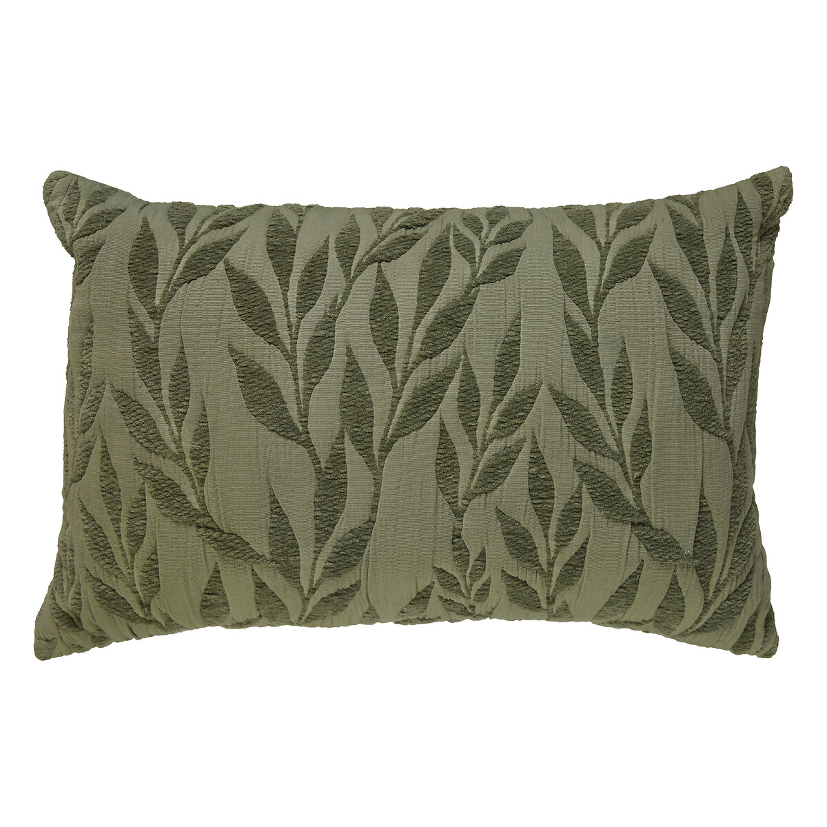 Jacquard pattern cushion "Lehto" Cotton, Light Green, 58x38 cm