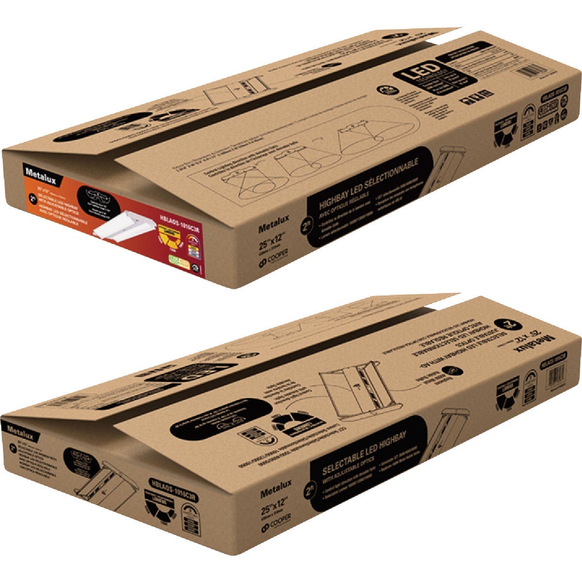 Halo 2 Ft. Selectable LED Highbay Light Fixture with Adjustable Optics