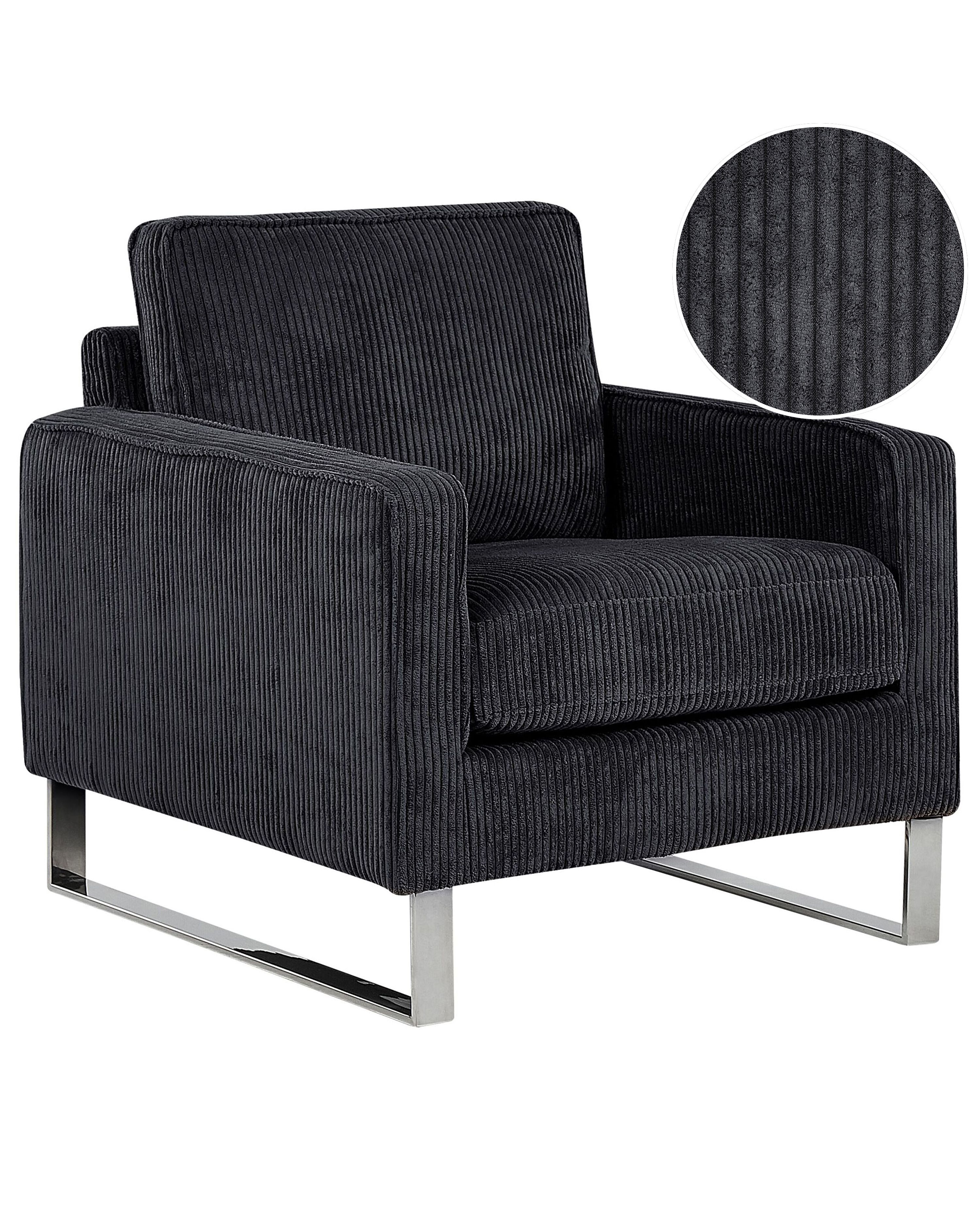 Armchair VIND Corduroy Black