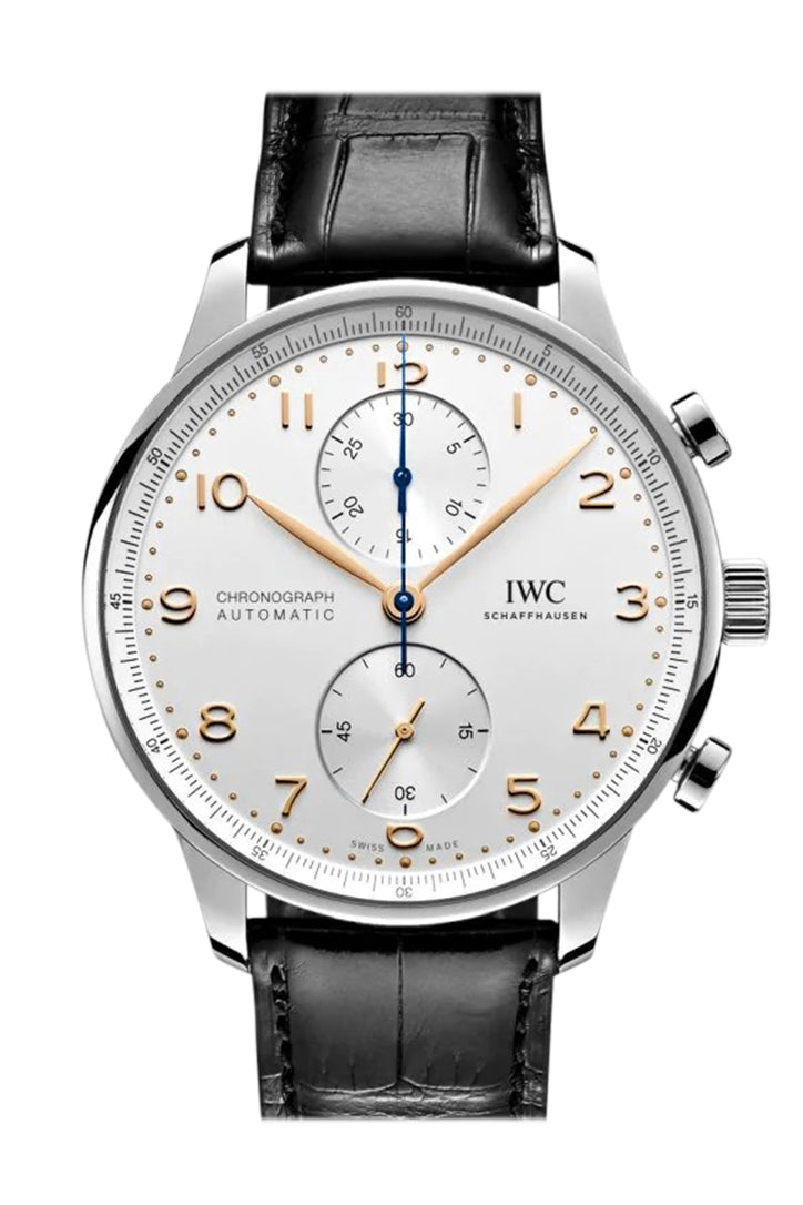 IWC Chronograph Automatic Silver Dial Watch IW371604(1:1 replica) - Top club