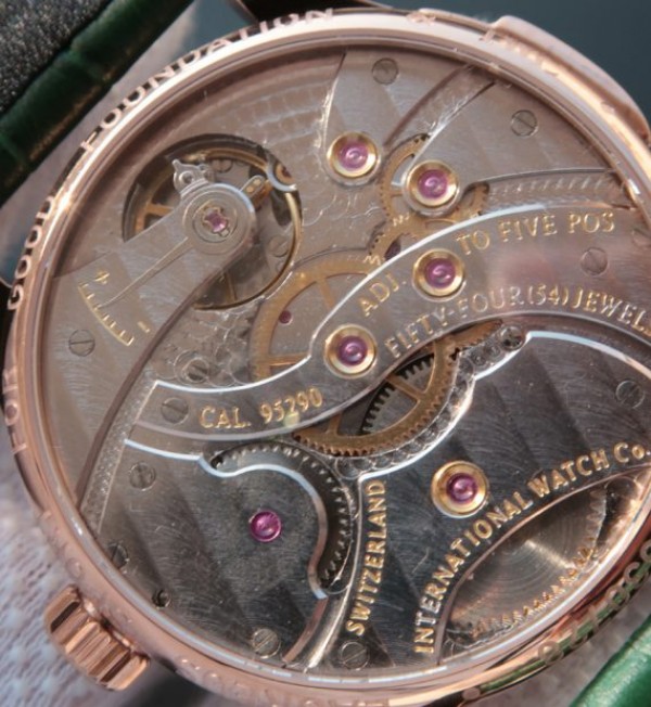 Replica IWC YLF Portuguese RG IW5242 Green Dial Gold Makers - Top club