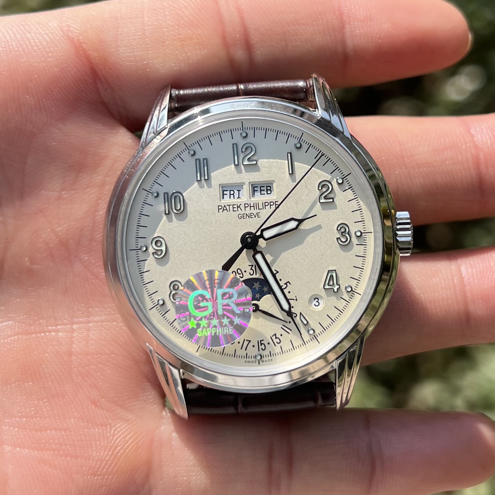 Patek Philippe Complications 5320G Replica Watch Leather Strap 40mm - Top club