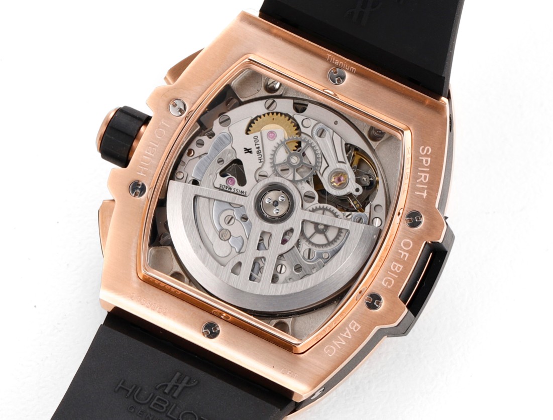 Hublot Spirit of Big Bang Textured Rubber Strap(1:1 replica) - Top club
