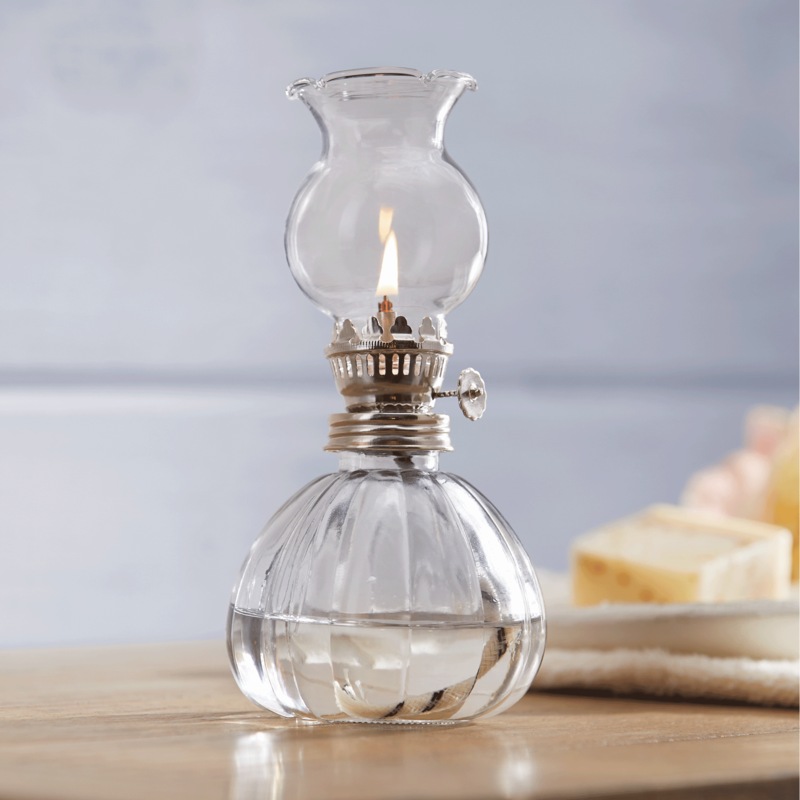 Vintage-Style Oil Lamp - MIDNIGHT VELVET CATALOG