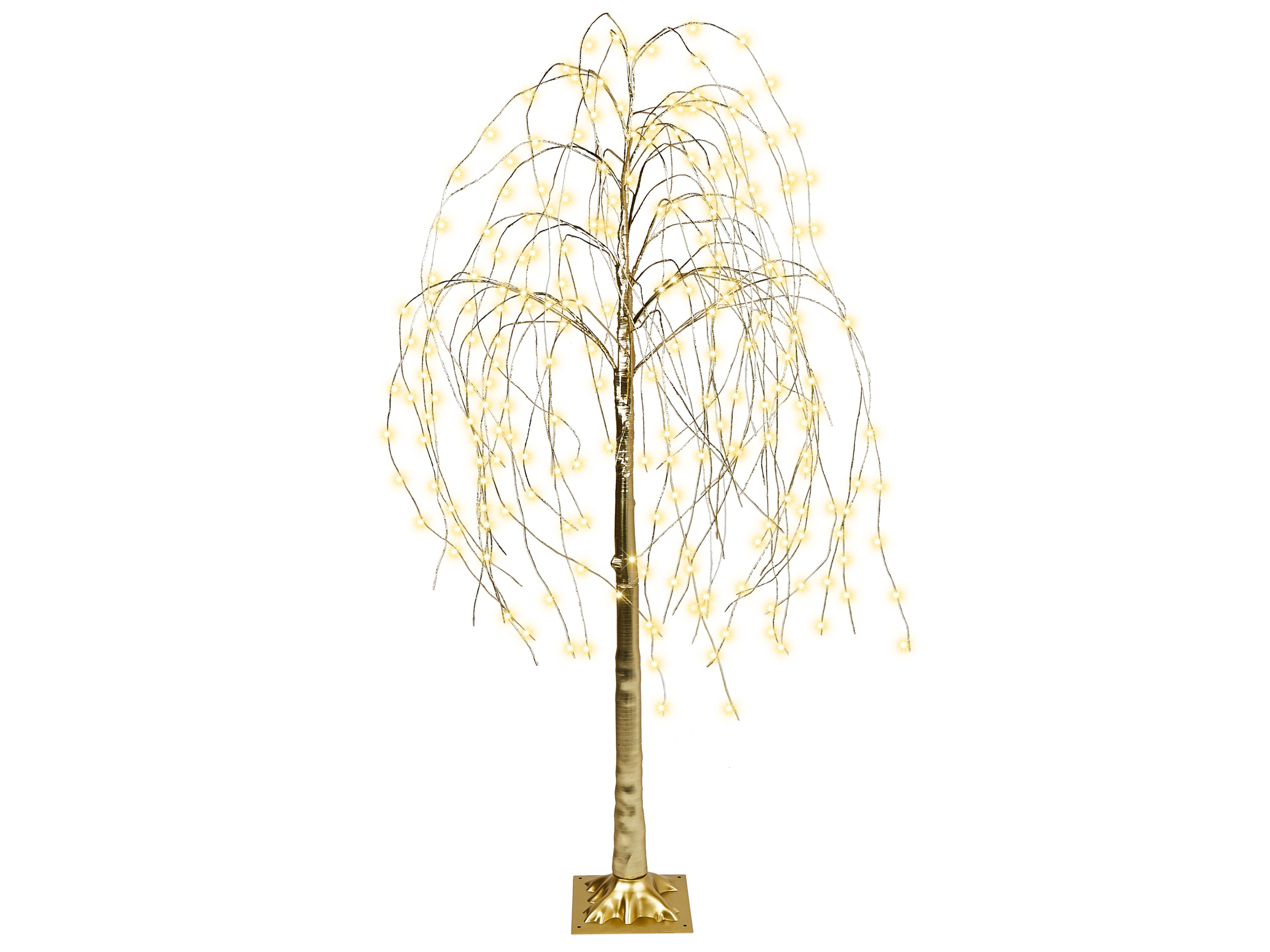 Outdoor Decoration LED BALIONI Tree 180 cm Gold