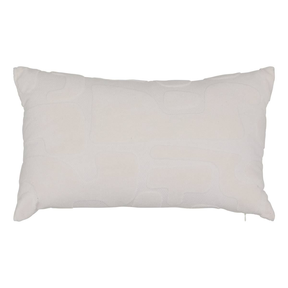 Cushion "Delor" White, 50x30 cm