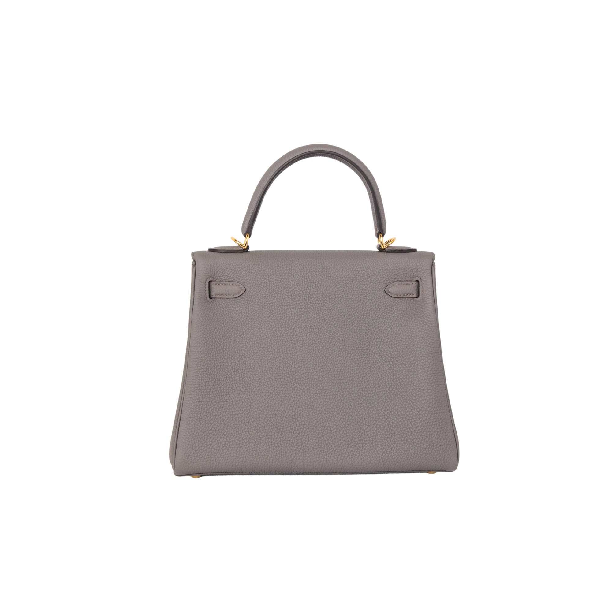 Hermes Kelly 25 Bag In Etain Epsom Leather For Women 25cm/10in