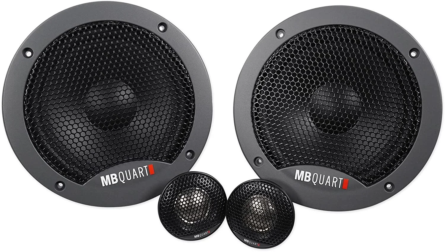 (2) Pairs MB QUART FSB216 6.5" 280 Watt Car Audio Component Speakers - Image 3