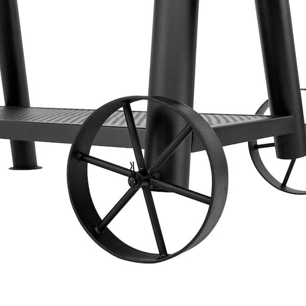 Grand Champ Charcoal Grill and Offset Smoker in Black - Image 14