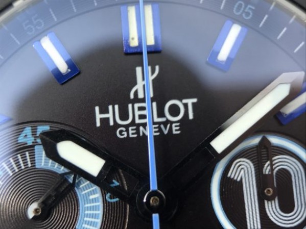 Replica Hublot Big Bang Full Ceramic Maradona Limited Edition Black Gummy Strap A7750 - Top club