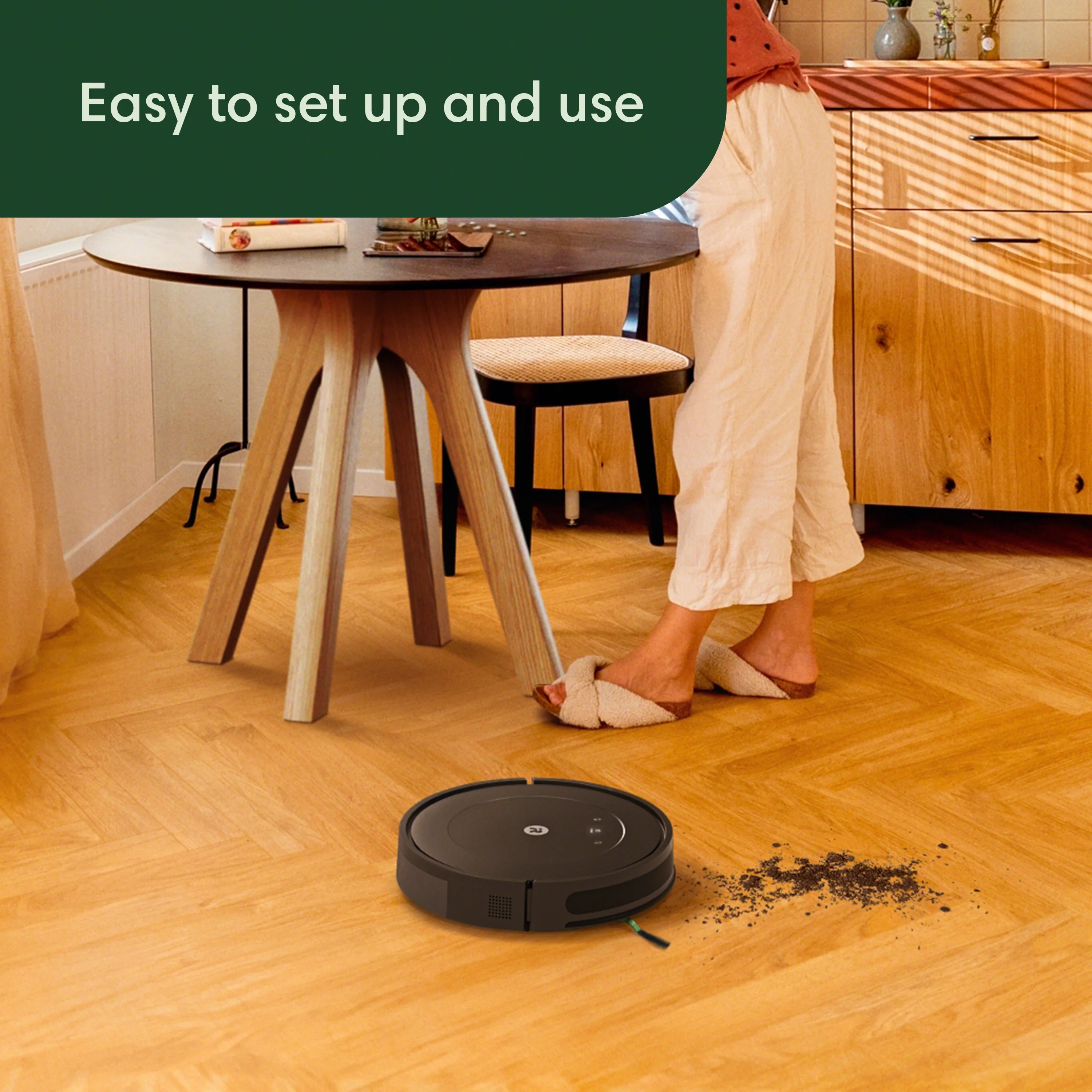 iRobot Roomba Vac Essential Robot Vacuum Cleaner with 3-Stage Cleaning System (Black) - Image 10