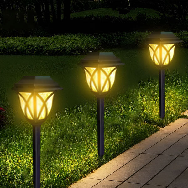 SunLoom – Duurzame LED Buitenlampen op Zonne-energie (2 Stuks)