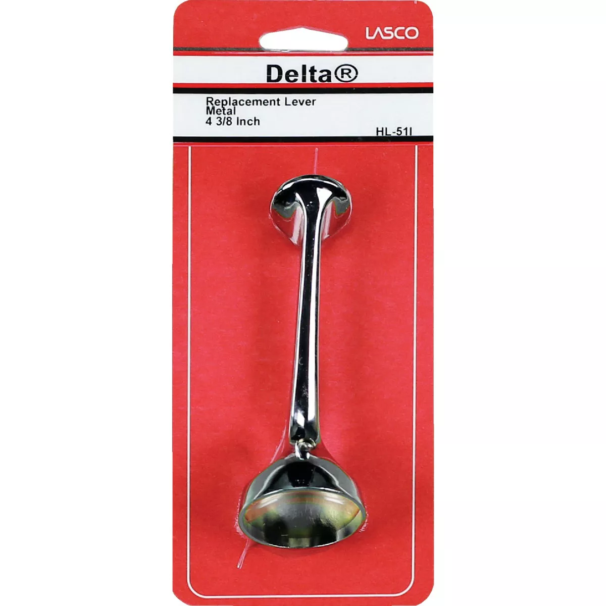 Lasco Delta Long Lever Chrome Tub & Shower Handle Kit