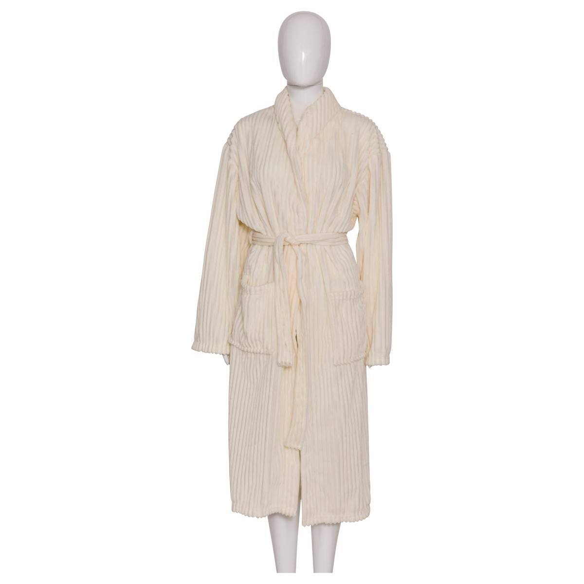 Bathrobe "Arum" Ivory, One Size