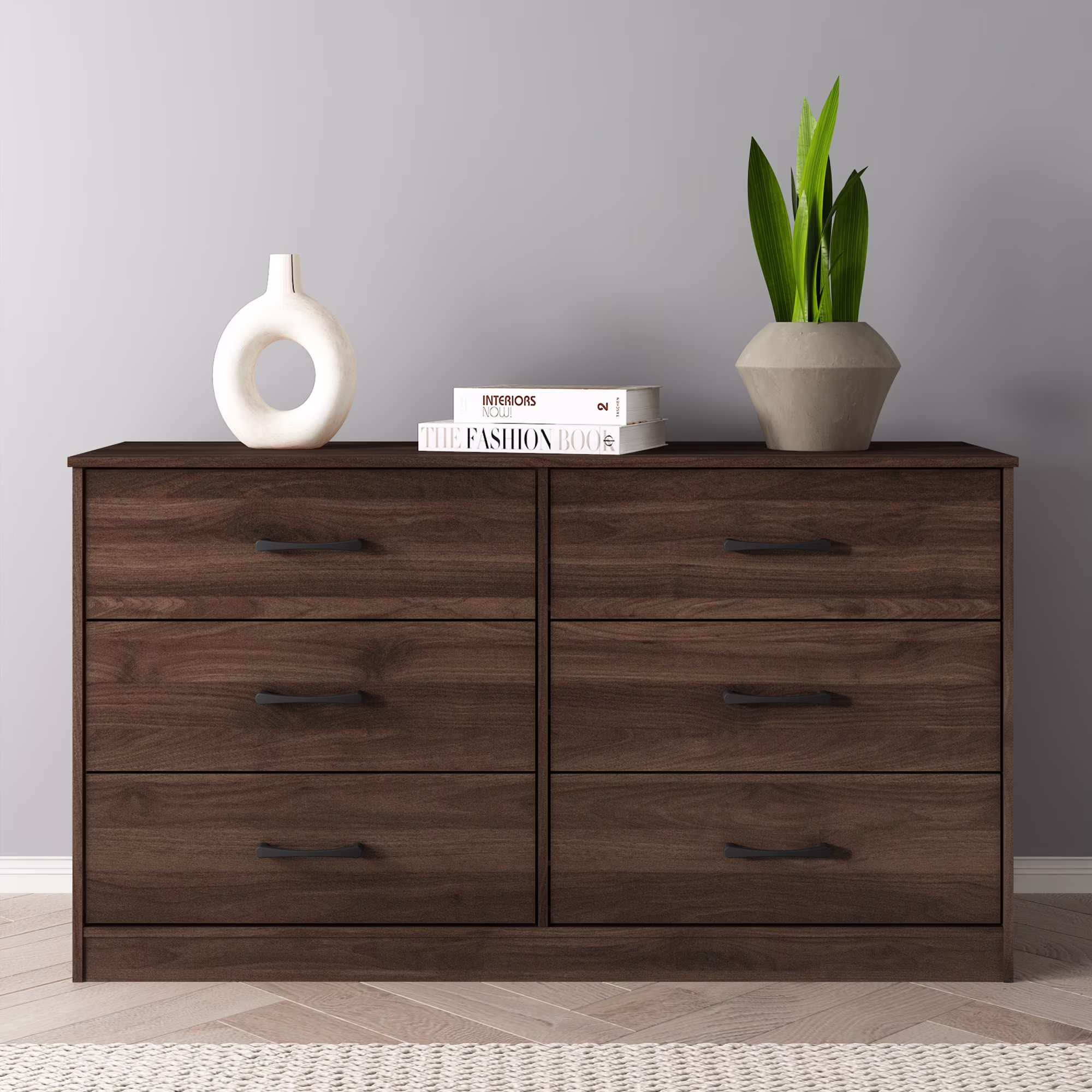 Mainstays Ardent 6 Drawer Dresser, White - Image 5