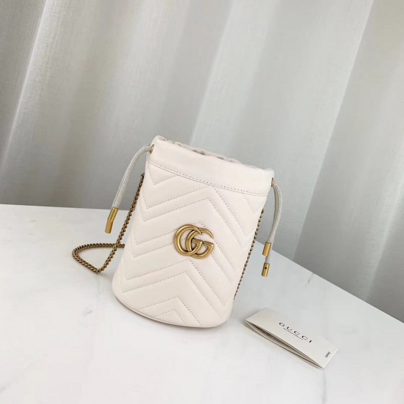 Replica Gucci Gg Marmont Matelasse Mini Bucket Bag 5751631:1High-quality replica