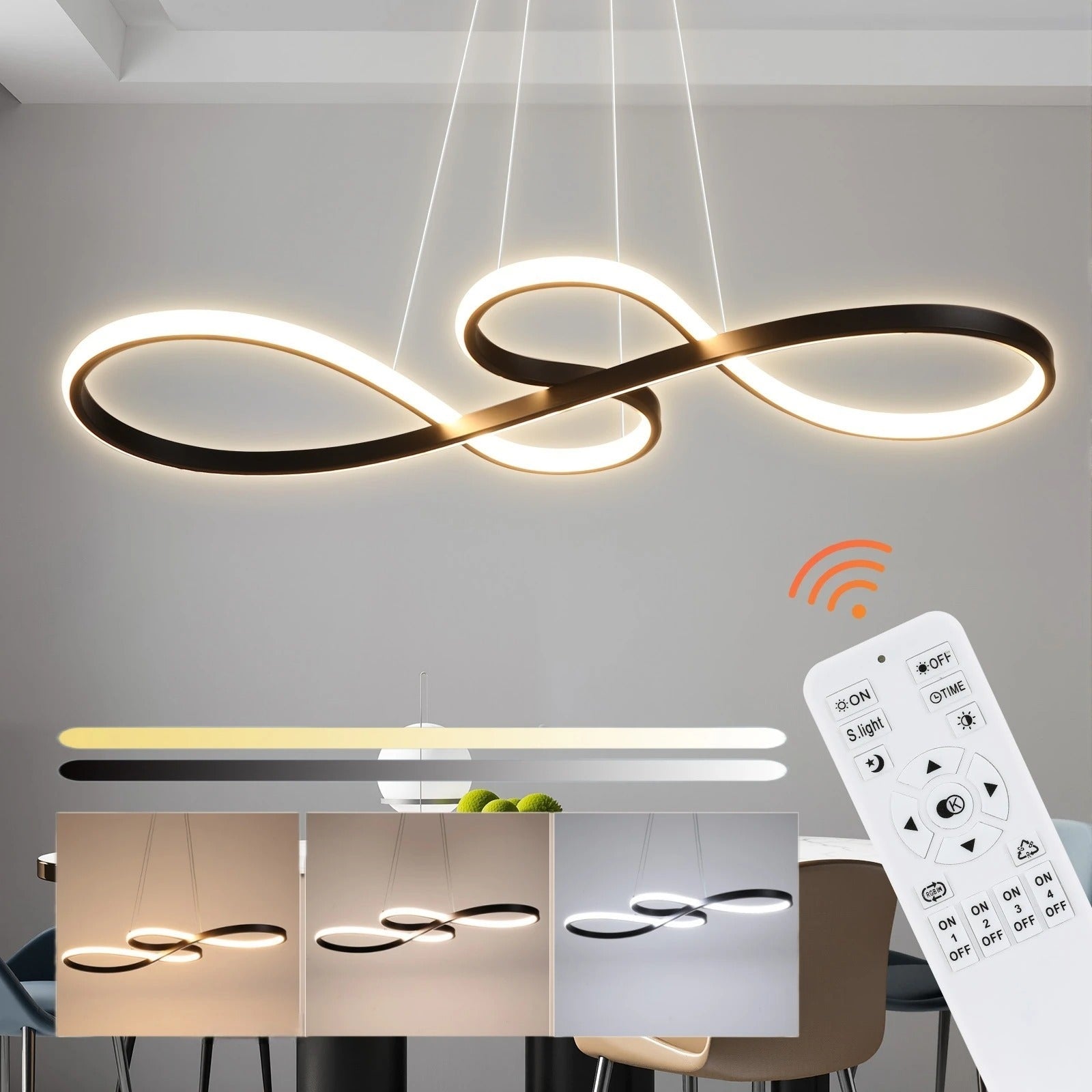 HaloLux – Stijlvolle LED Ringenlamp, Volledig Verstelbaar en Dimbaar