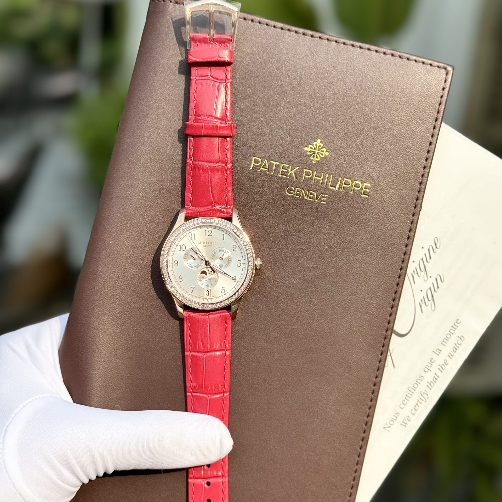 Patek Philippe Replica Watch Complications 4947R Rose Gold 38mm - Elite Watch Atelier
