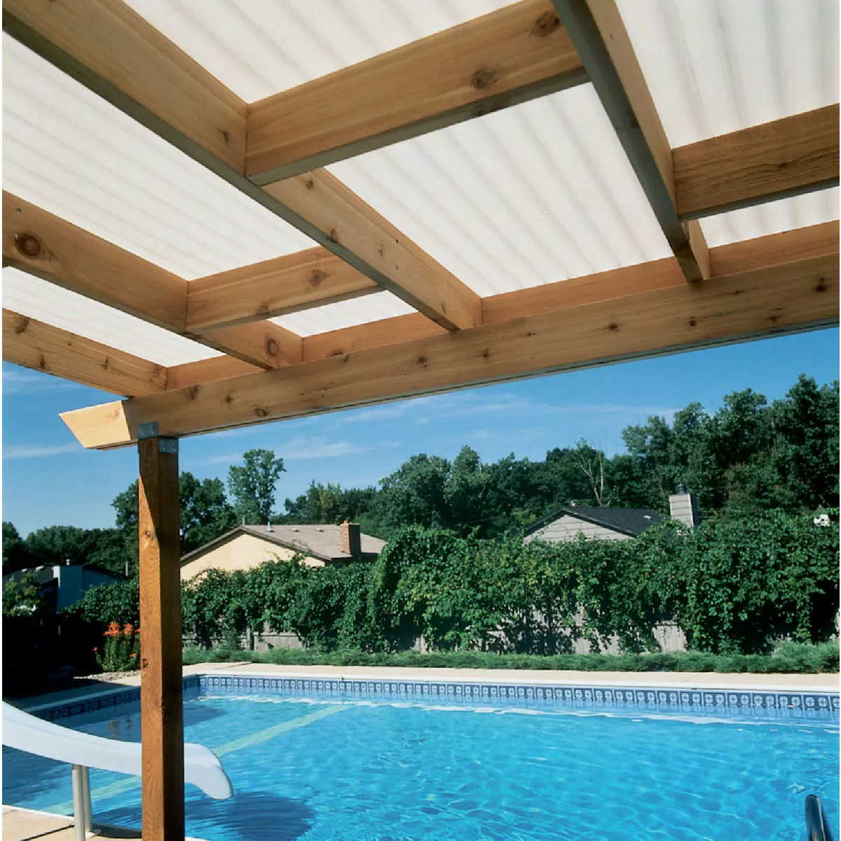 Sequentia Super600 26 In. x 8 Ft. Translucent Fiberglass Corrugated Panels