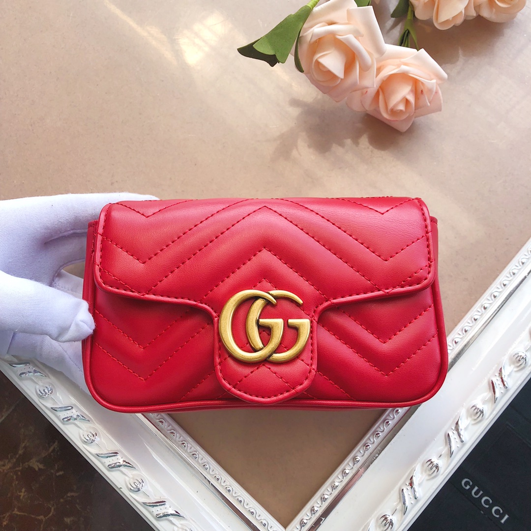 Replica Gucci Marmont Small Matelasse Shoulder Bag Nano/22Cm/26Cm1:1High-quality replica