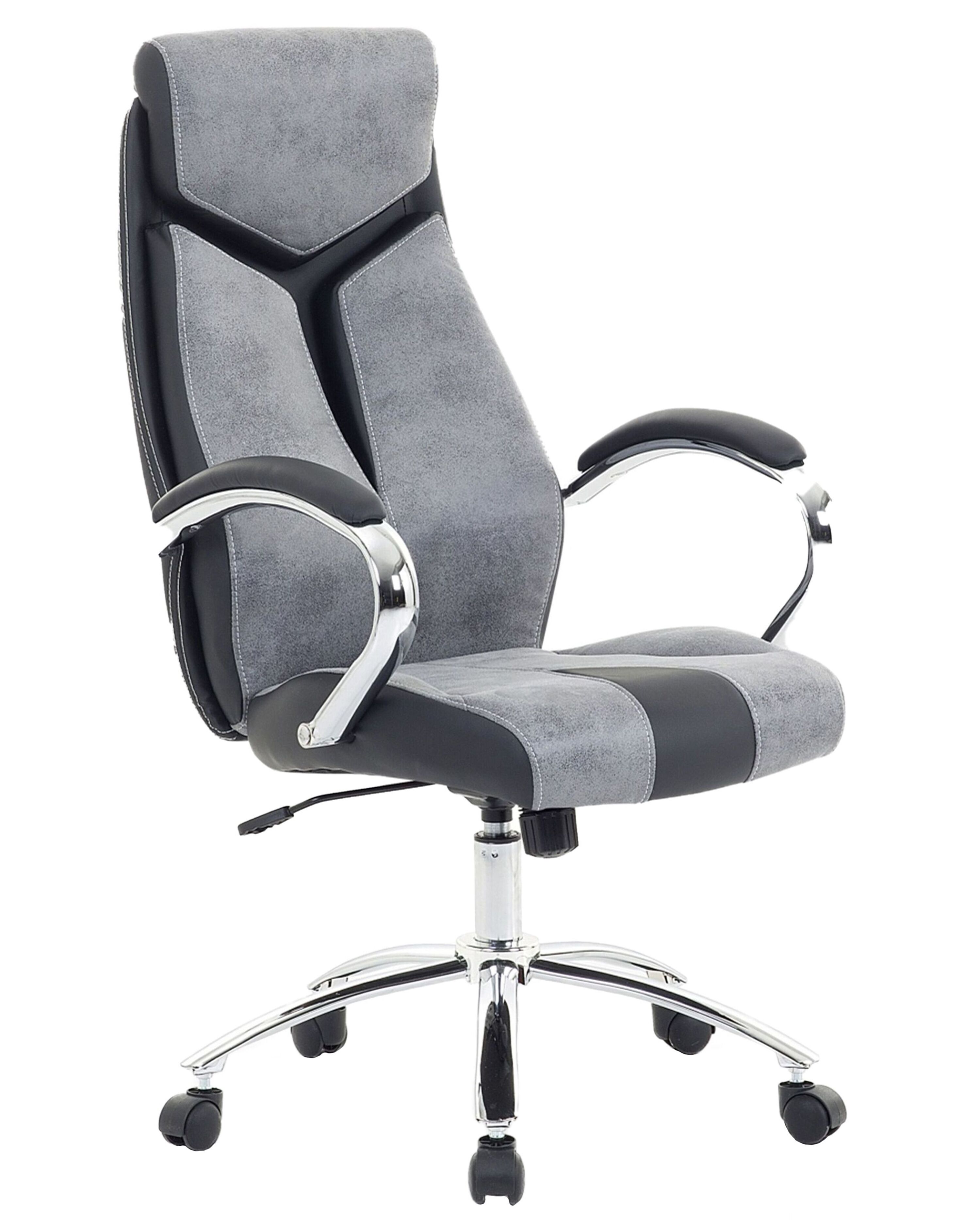 Office Chair FORMULA Faux Leather Grey