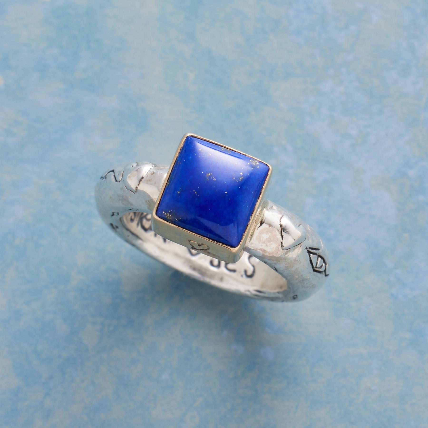 Deep Vision Lapis Ring - Sundance Clothing