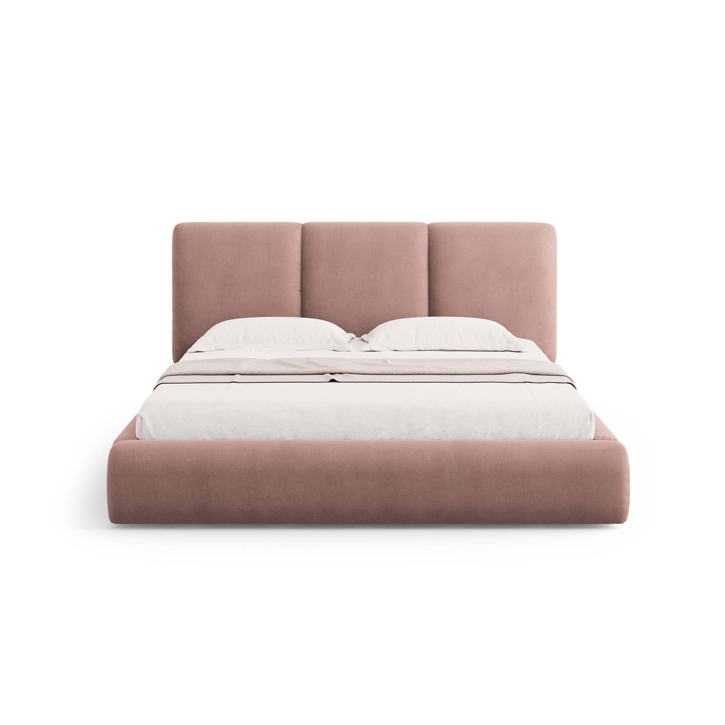 Windsor & Co Horizon Bedframe met Opbergvak - 180 x 200 cm - Chenille