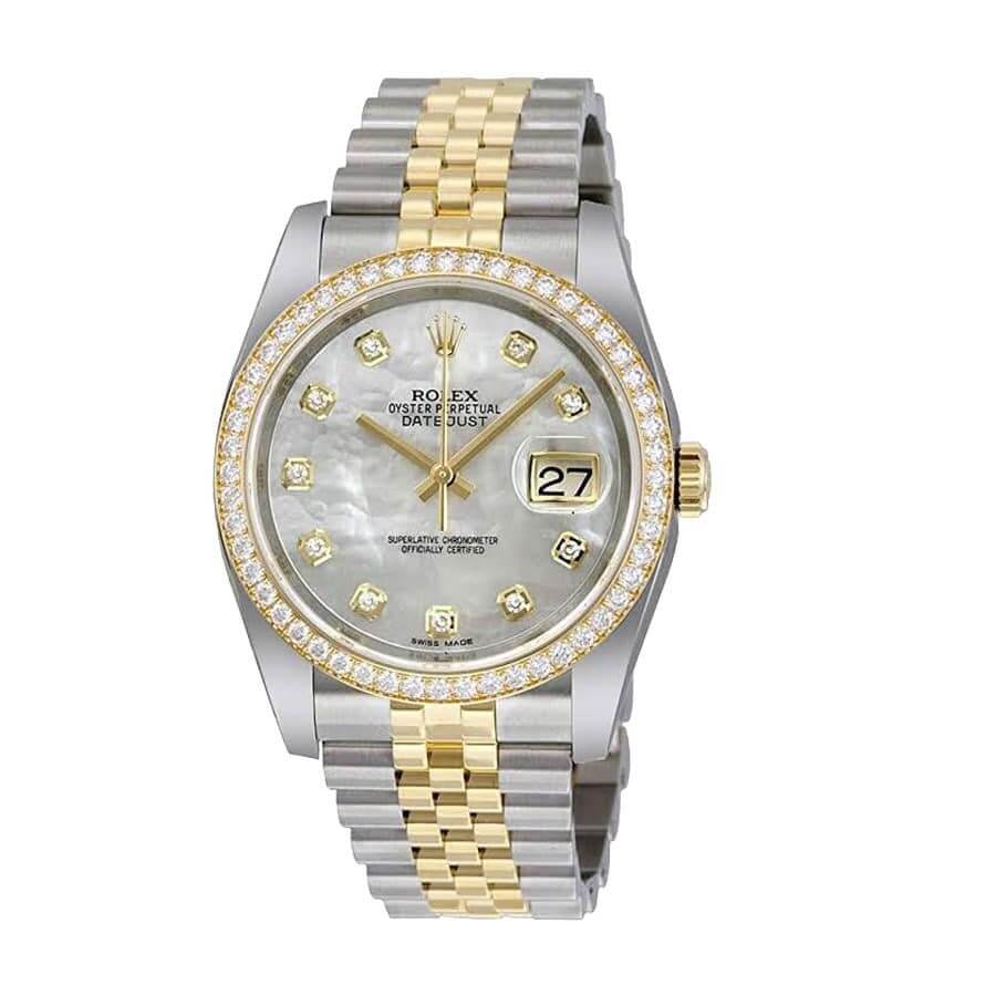 Rolex Datejust Mother Of Pearl 116243 Jubilee Replica - Elite Watch Atelier