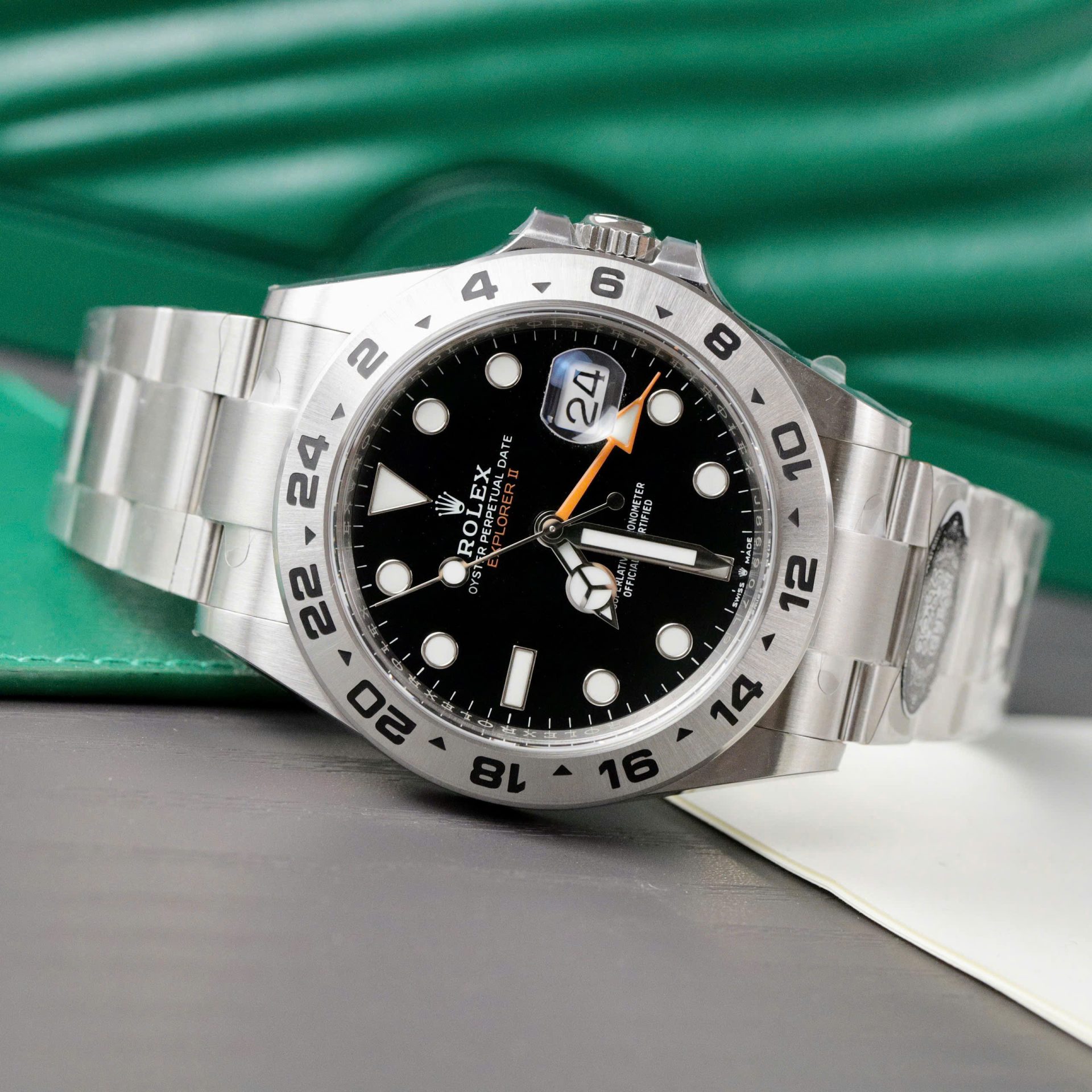 Rolex Explorer II 226570 Fake 11 Watch Black Dial Clean Factory 42mm - Elite Watch Atelier