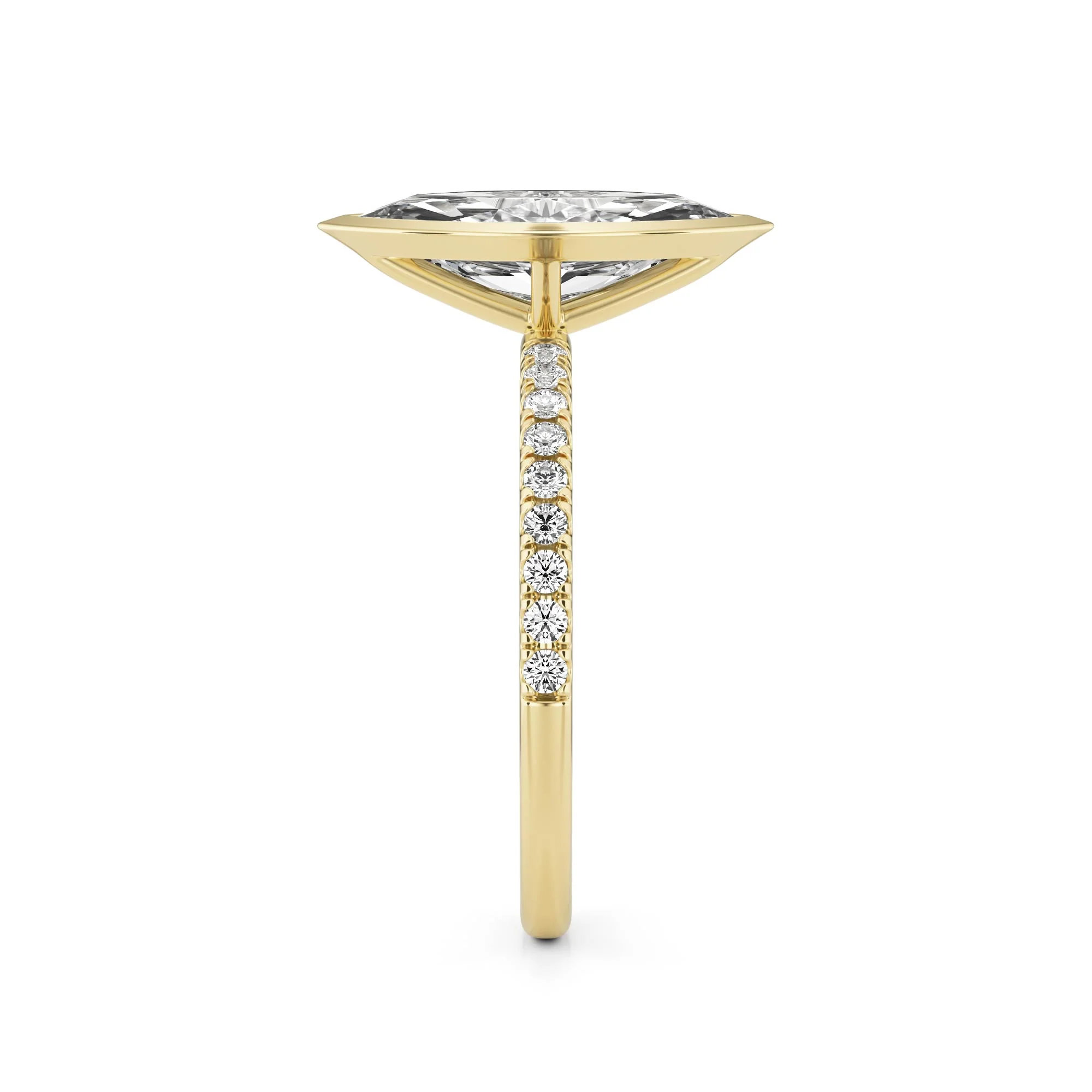 The Marquise Bezel Pavé