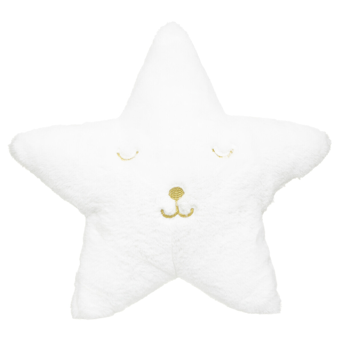 Kids cushion "Star" White, 39x39 cm