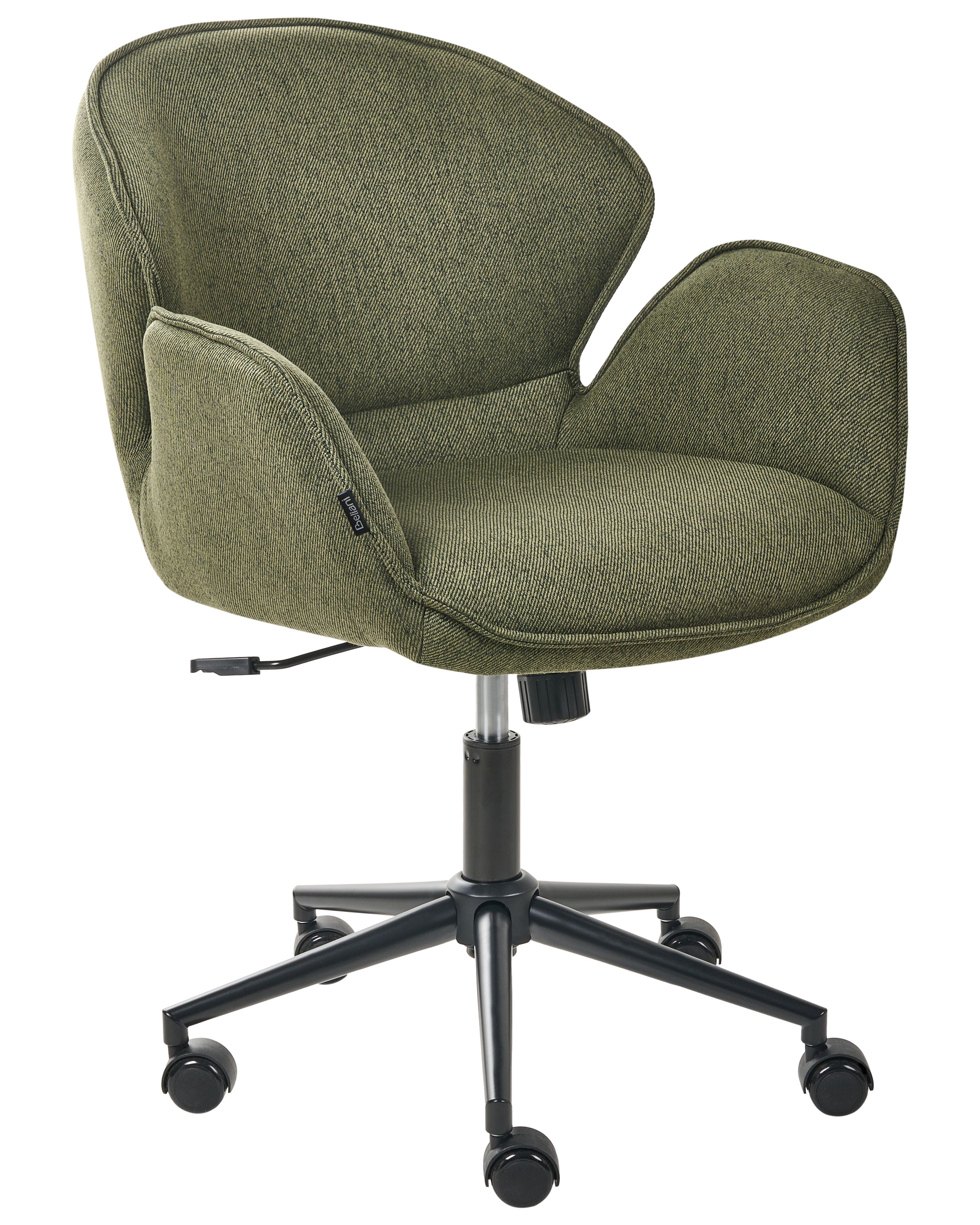 Desk Chair BELMAR Fabric Green