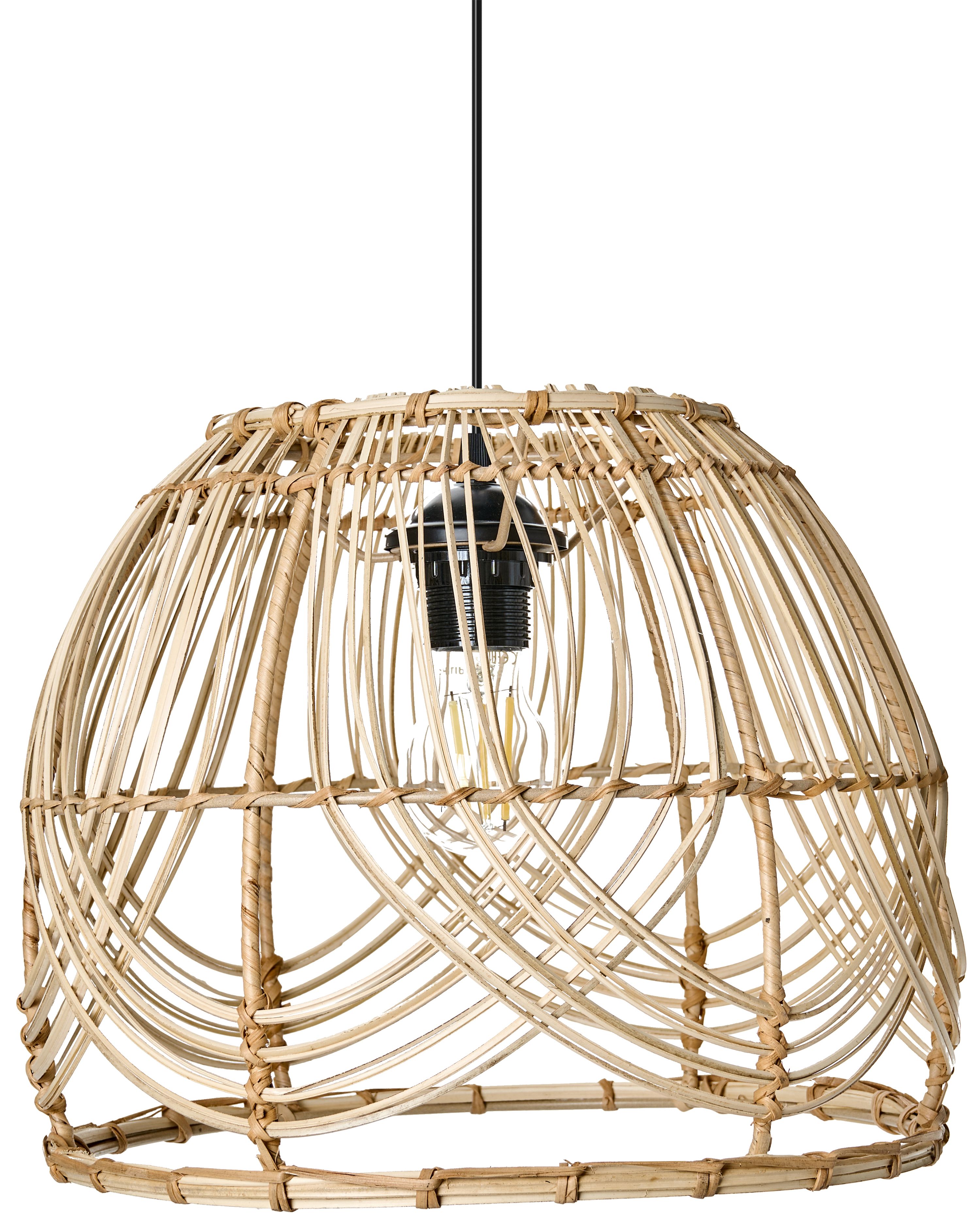 Pendant Lamp POSTRERO Rattan Natural