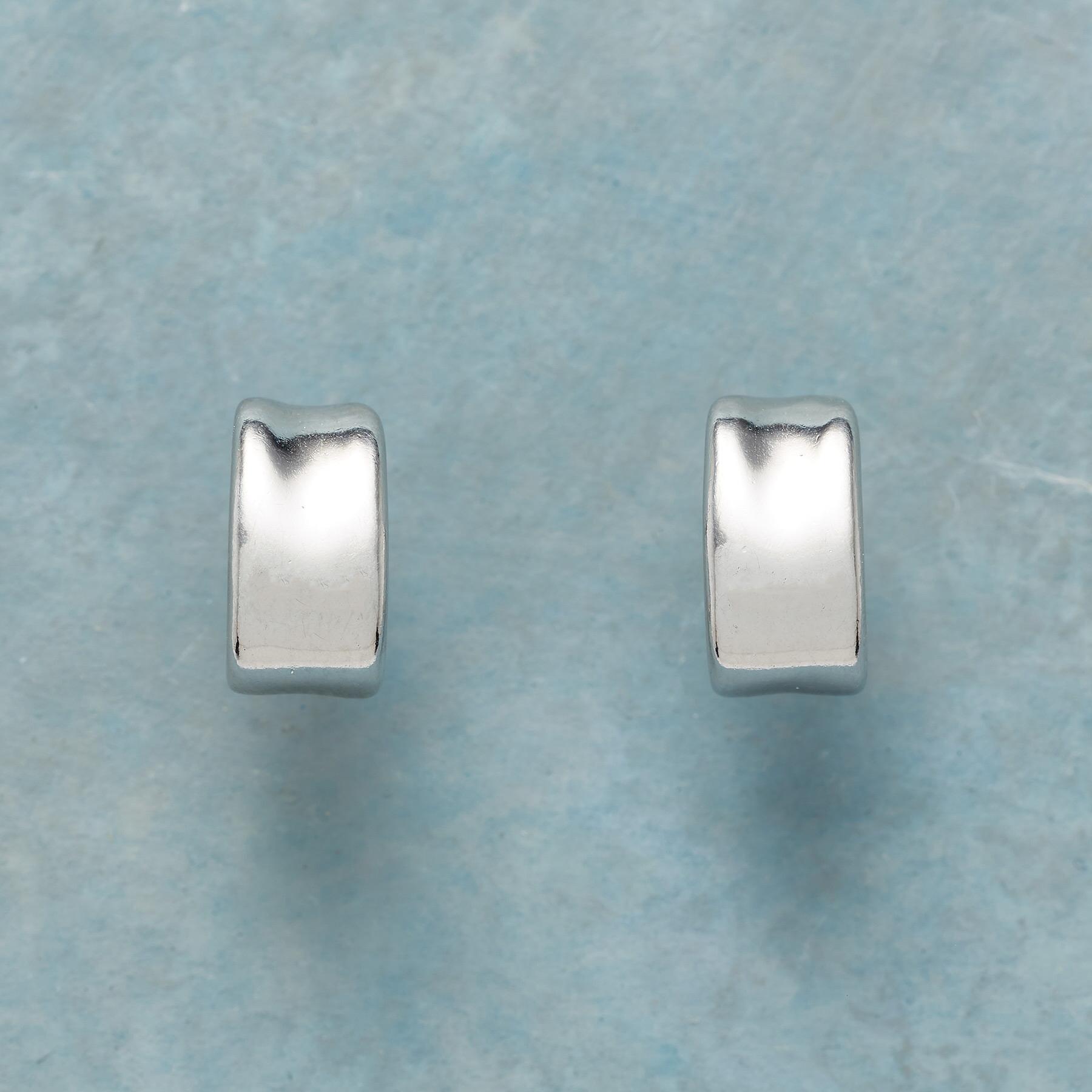 Dimpled Hoop Earrings - Sundance Clothing