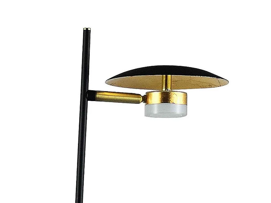 Bureau LED à deux lumières CAPE TOWN noir FABRILAMP