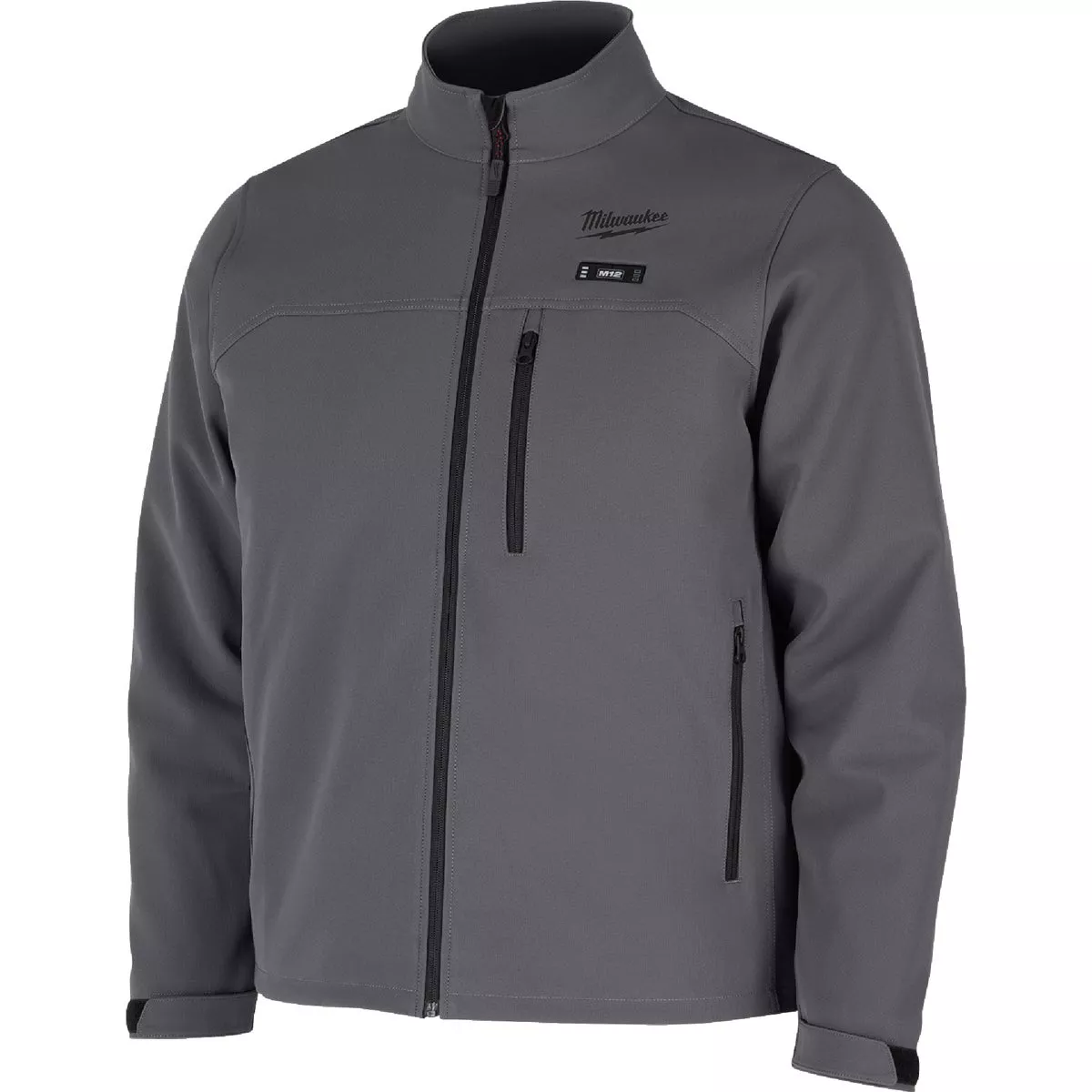 Milwaukee M12 TOUGHSHELL Men's Gray Cordless Heated Jacket, 2XL