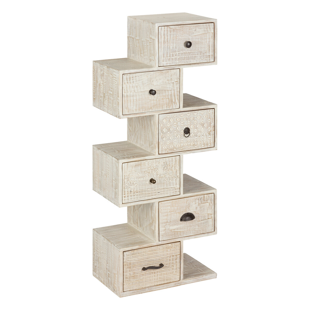 Chest of drawers "Ajay" Mango wood, 6 drawers